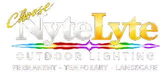 Choose NyteLyte Outdoor Lighting. Permanent, temporary, landscape.